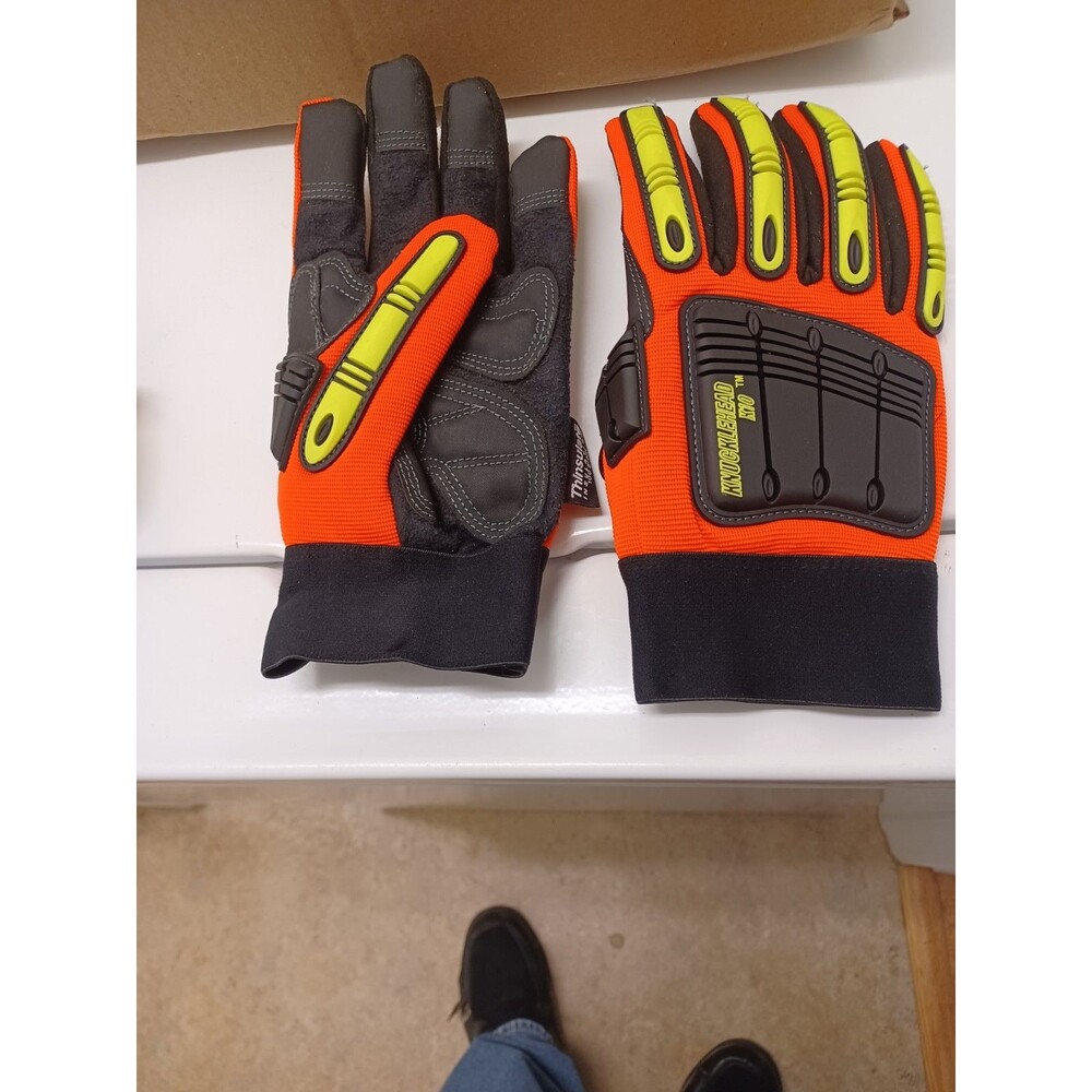 Knucklehead ThinsulateWinter Lined Gloves X 10 Armor Skin Lined Protection